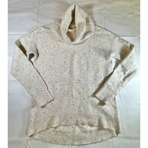 LOFT Confetti Knit Turtleneck Sweater Women's M Cotton Blend Earthy Cottagecore